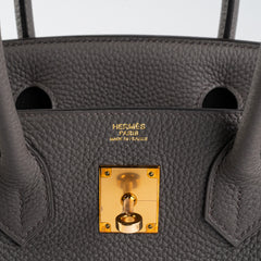 Hermes Birkin 30 Togo Etain D Stamp (2019)
