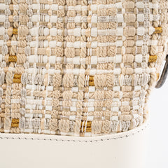 ITEM 29 - Chanel Small Gabrielle Stripe Tweed Beige/Cream