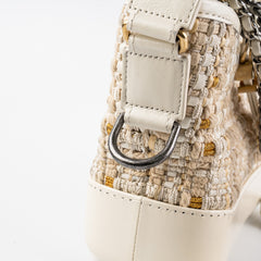 ITEM 29 - Chanel Small Gabrielle Stripe Tweed Beige/Cream