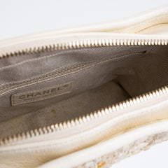 ITEM 29 - Chanel Small Gabrielle Stripe Tweed Beige/Cream