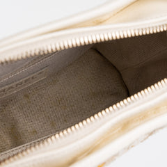 ITEM 29 - Chanel Small Gabrielle Stripe Tweed Beige/Cream