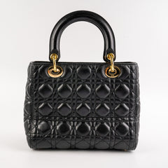 Dior Lady Dior Medium Black