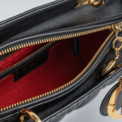Dior Lady Dior Medium Black