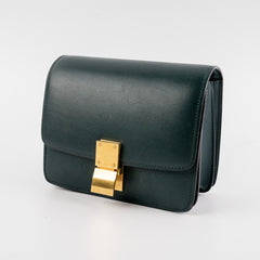 Celine Teen Box Bag Dark Green
