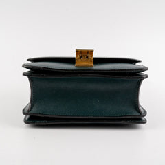 Celine Teen Box Bag Dark Green
