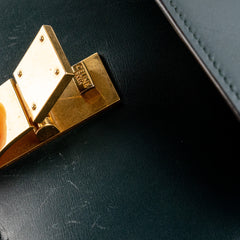 Celine Teen Box Bag Dark Green