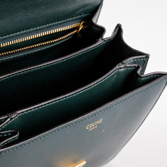 Celine Teen Box Bag Dark Green