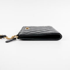 Chanel Reissue Wristlet Wallet Black