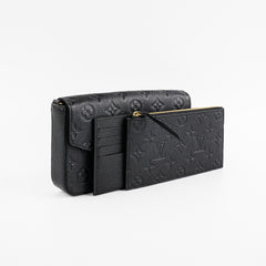 Louis Vuitton Pochette Felicie Black Crossbody Bag