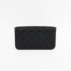 Louis Vuitton Pochette Felicie Black Crossbody Bag