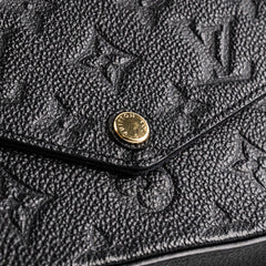 Louis Vuitton Pochette Felicie Black Crossbody Bag