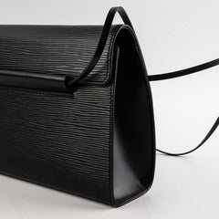 Louis Vuitton Dinard Black Epi Shoulder Bag