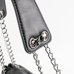 Chanel Black Caviar Seasonal Shoulder Flap Bag