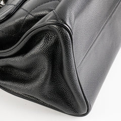 Chanel Black Caviar Seasonal Shoulder Flap Bag