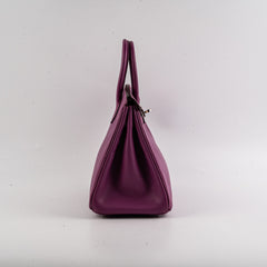 ITEM 34 - Hermes Birkin 25 Epsom Cyclamen Bag - Stamp I Square