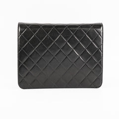 Chanel Vintage Black Lambskin Flap Bag HOLD
