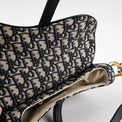 Christian Dior Saddle Oblique Shoulder Bag