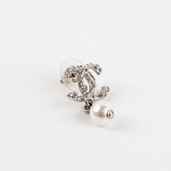 Chanel CC Logo Earrings
