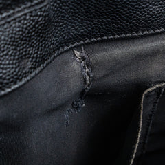 Chanel PST Caviar Black Shoulder Tote Bag