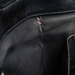 Chanel PST Caviar Black Shoulder Tote Bag