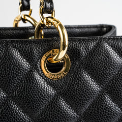 Chanel Grand Shopping Tote GST Caviar Black
