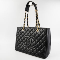 Chanel Grand Shopping Tote GST Caviar Black