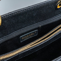 Chanel Grand Shopping Tote GST Caviar Black