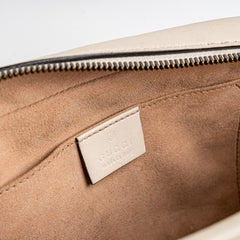 Gucci Small Marmont White Crossbody Bag