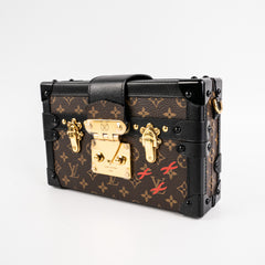 Louis Vuitton Petite Malle Monogram Clutch Bag