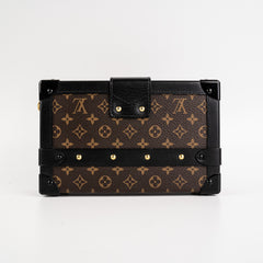 Louis Vuitton Petite Malle Monogram Clutch Bag