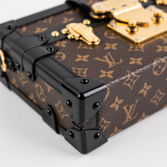 Louis Vuitton Petite Malle Monogram Clutch Bag