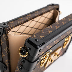 Louis Vuitton Petite Malle Monogram Clutch Bag