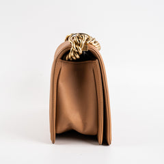 Chanel Old Medium Boy Caramel