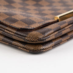 Louis Vuitton Huxton PM Damier Ebene Crossbody Bag