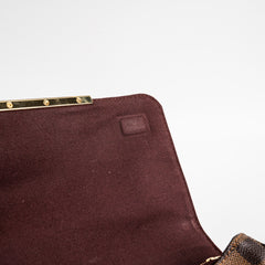 Louis Vuitton Huxton PM Damier Ebene Crossbody Bag