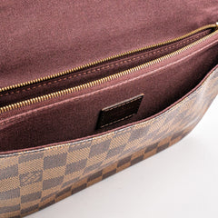 Louis Vuitton Huxton PM Damier Ebene Crossbody Bag