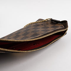 Louis Vuitton Eva Damier Ebene Clutch