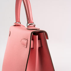 Hermes Kelly 28 Rose Confetti Epsom - Stamp Y 2020