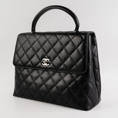 Chanel Kelly Caviar Top Handle Bag