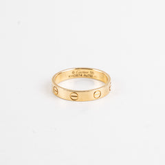 Cartier Wedding Band Size 55 Yellow Gold