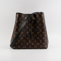 Louis Vuitton Neo Noe Black Monogram Shoulder Bag