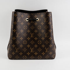 Louis Vuitton Neo Noe Black Monogram Shoulder Bag
