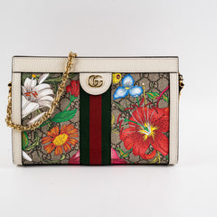 Gucci Ophidia Floral GG Crossbody Bag