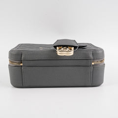 Chanel Medium Filigree Grey Caviar