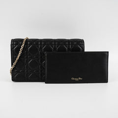 Christian Dior Lady Dior Pouch Black Crossbody Bag