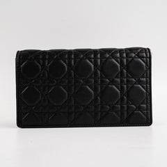 Christian Dior Lady Dior Pouch Black Crossbody Bag