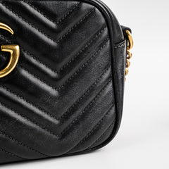 Gucci Marmont Camera Bag Black