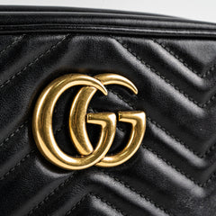 Gucci Marmont Camera Bag Black