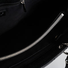 Chanel Caviar Granded Shopping Tote Black