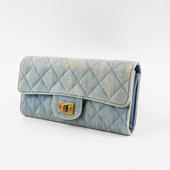 Chanel Reissue Denim Long Wallet